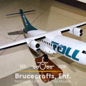 Model of ATR 42-300 TOLL with detailed craftsmanship.